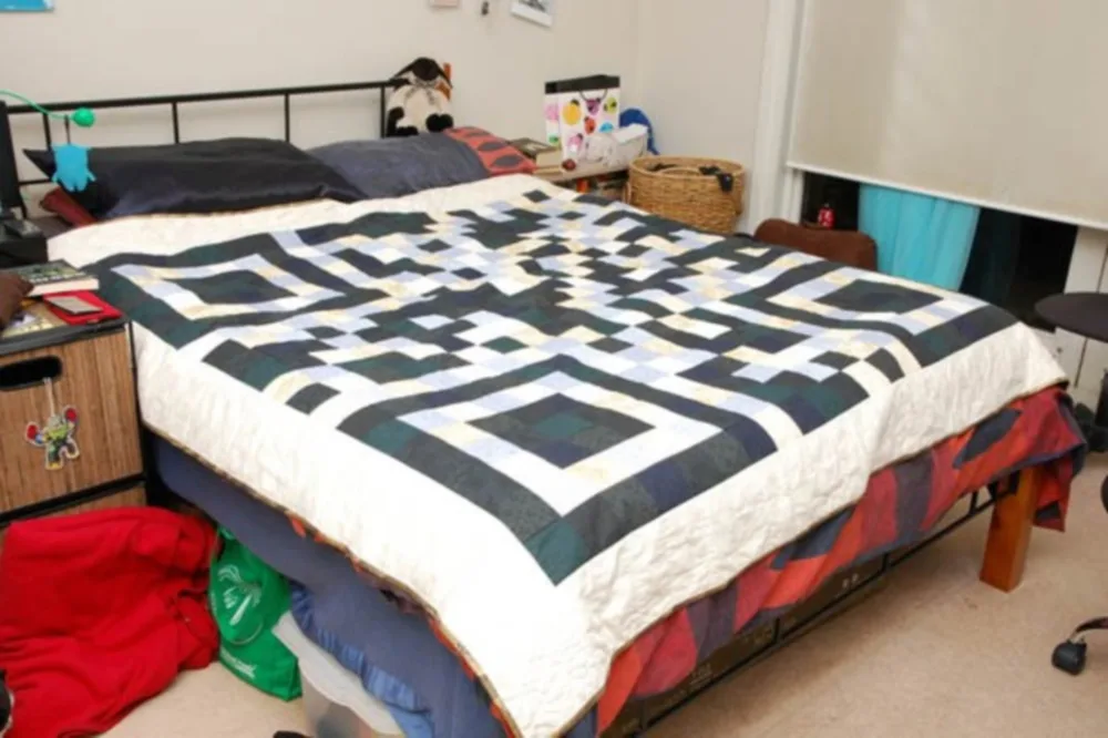 QR Code On Comforter