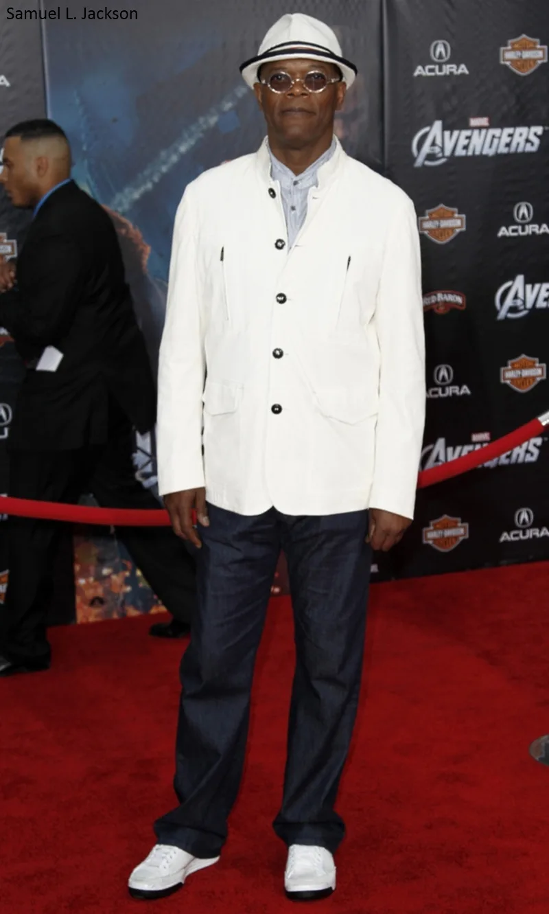 Samuel L Jackson The Avengers Premiere LA