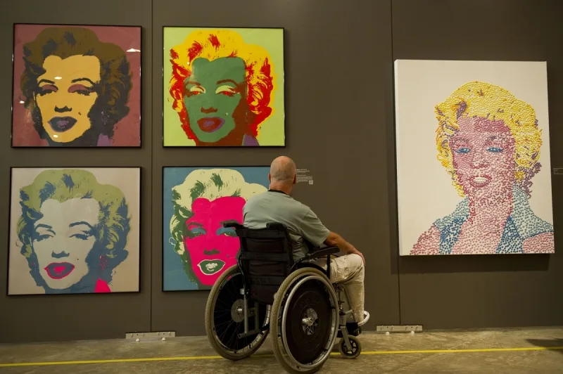 Marilyn Monroe Warhol Exhibition