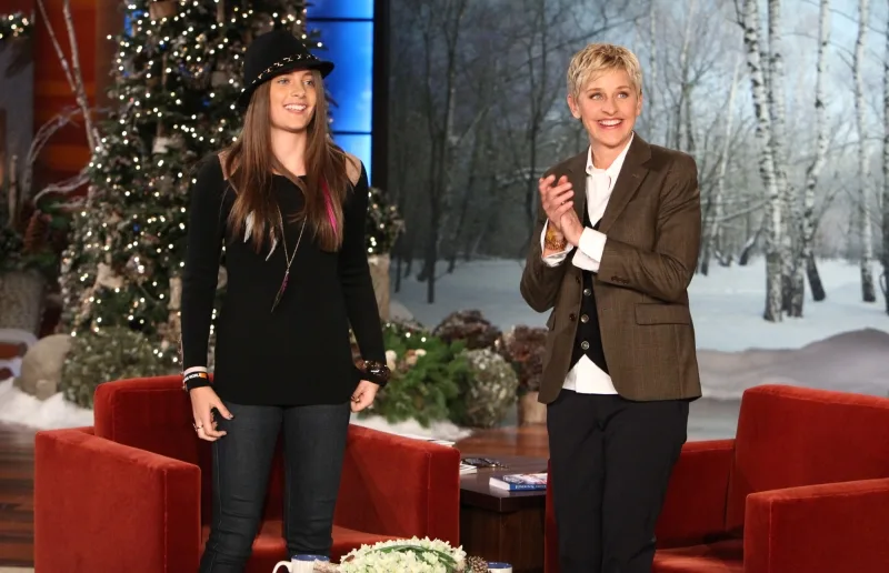 Paris Jackson Ellen DeGeneres The Ellen Show 2011