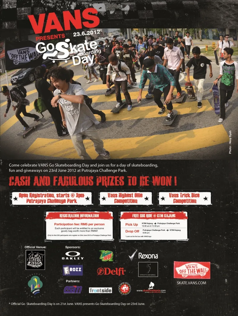 Vans Presents Go Skateboarding Day 2012 Putrajaya