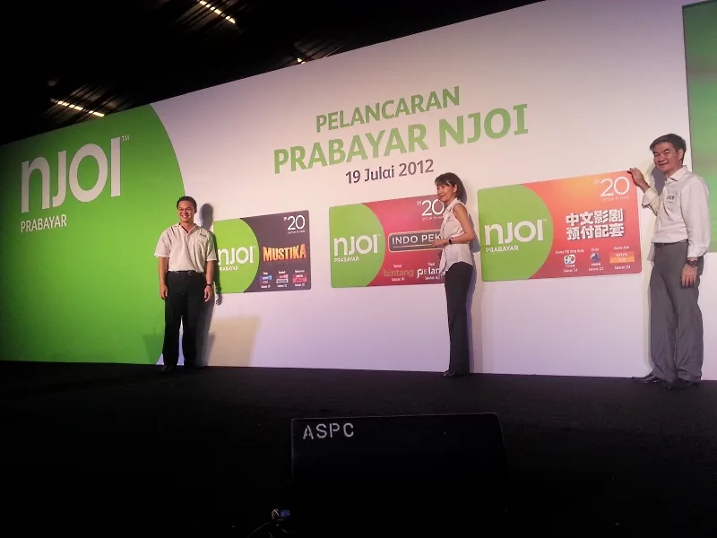 Astro NJOI Prepaid TV Service Launch