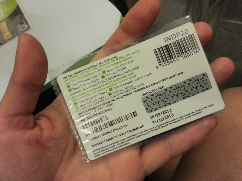 Astro NJOI Prepaid Voucher