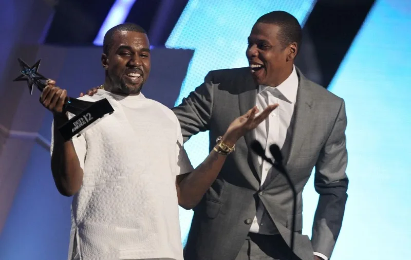 Jay Z Kanye West BET Awards 2012