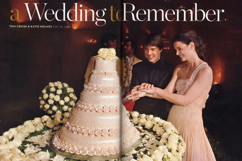 Tom Cruise Katie Holmes A Wedding To Remember
