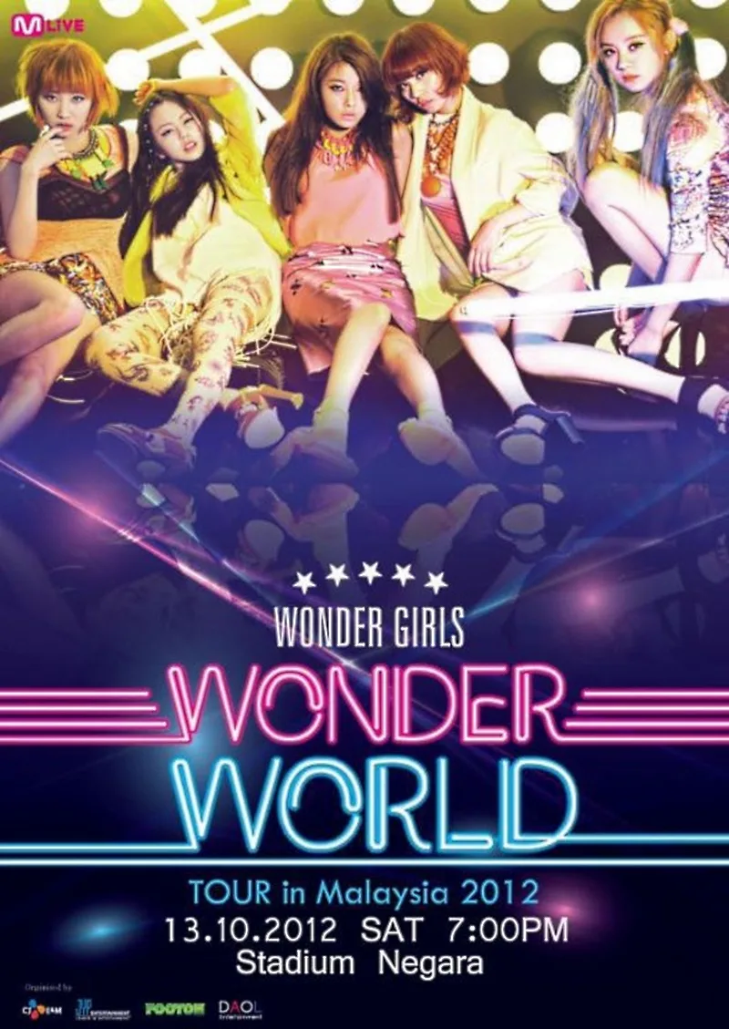 Wonder Girls Wonder World Asia Tour Malaysia 2012