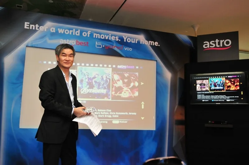 Henry Tan, COO Astro shows how to order Astro Best in 3 easy steps on Channel 481