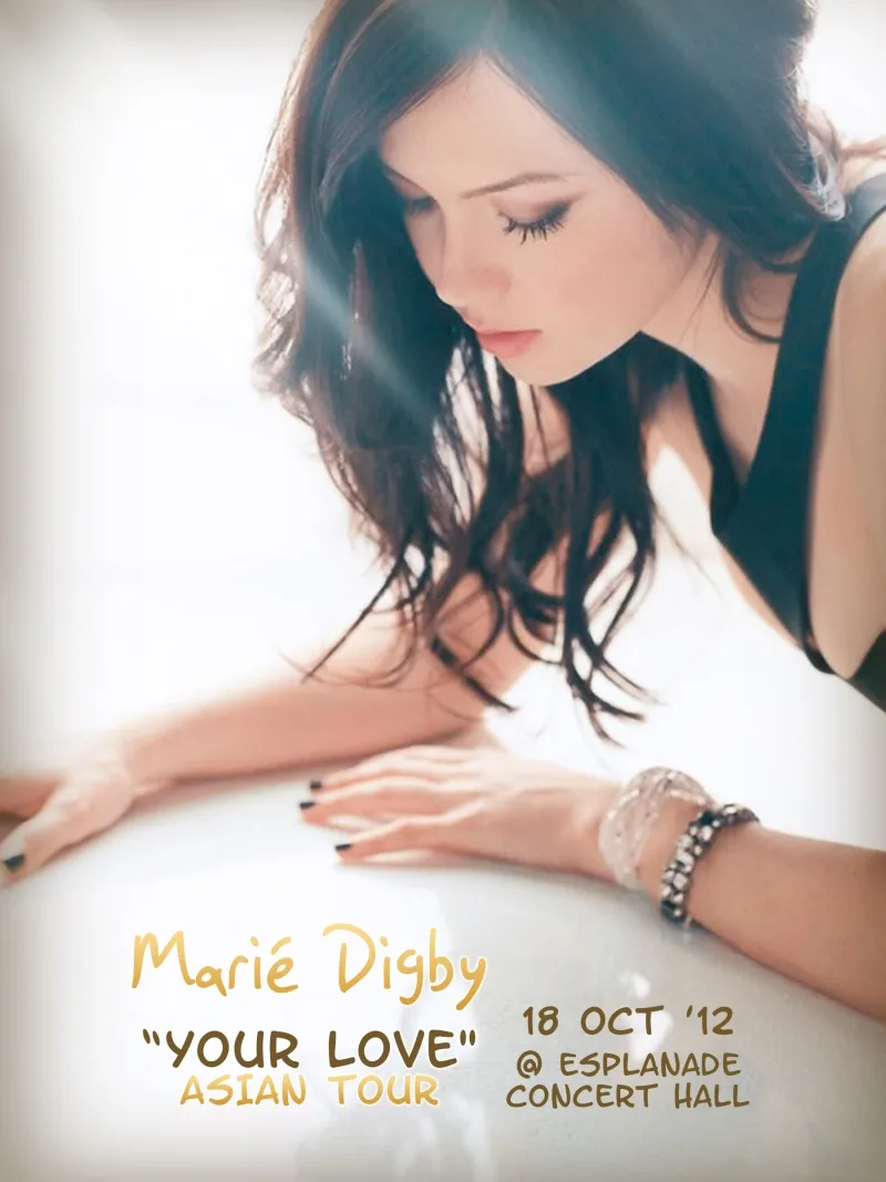 Marie Digby Esplanade Singapore