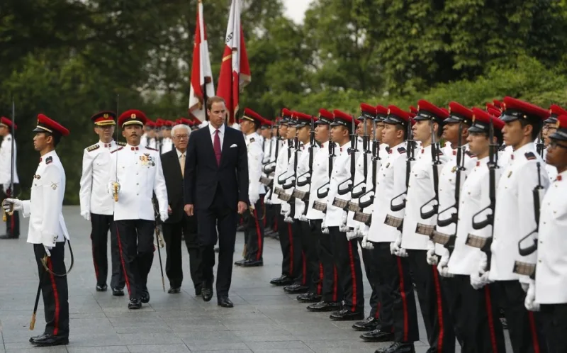 Britian Royals Singapore