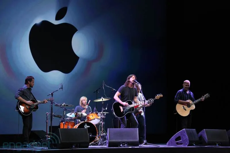 Foo Fighters Apple iPhone 5 Event