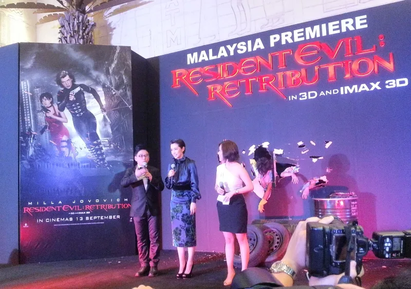 Resident Evil Retribution Li Bingbing TGV Cinemas