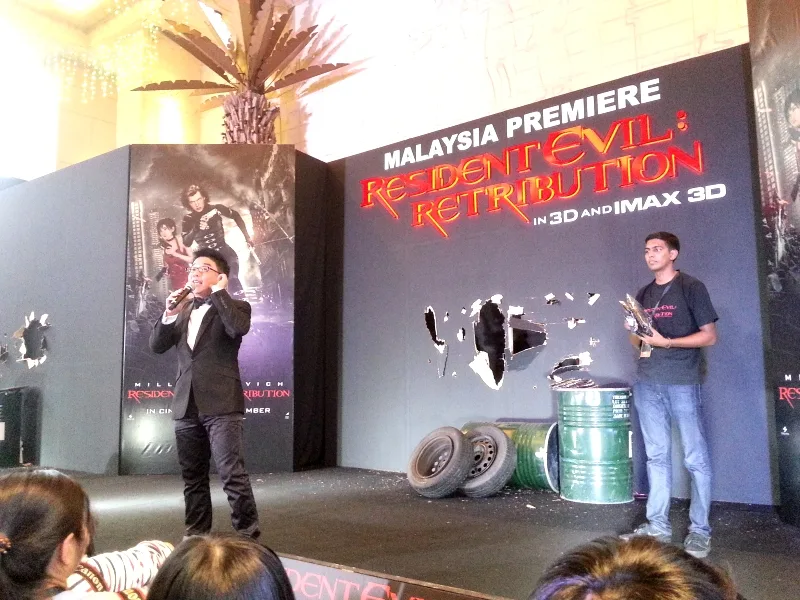 Resident Evil Retribution Malaysian Premiere TGV Cinemas