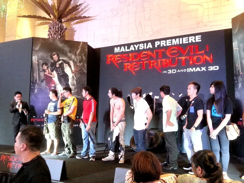 Resident Evil Retribution TGV Sunway Pyramid