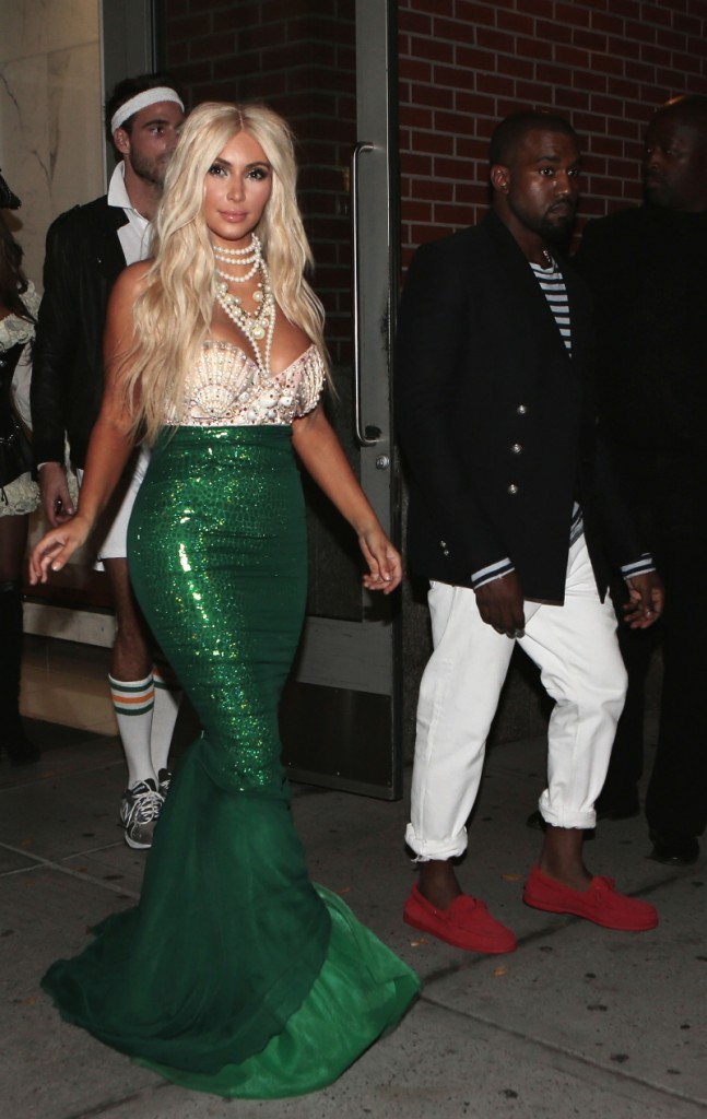 Kim Kardashian Halloween Mermaid