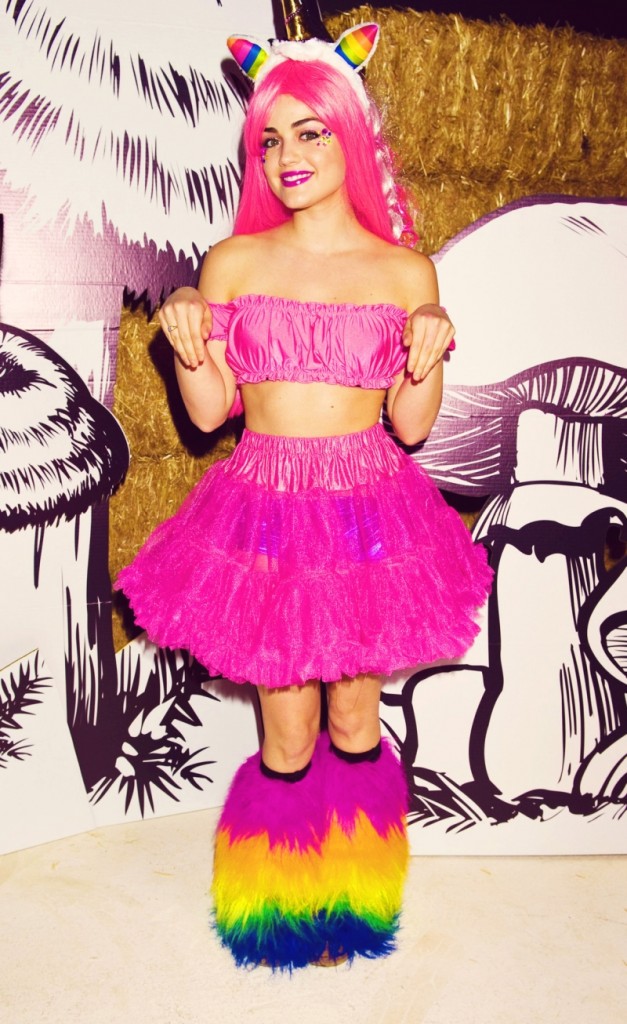 Lucy Hale Halloween Unicorn