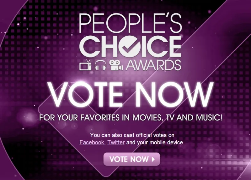 People's Choice Awards 2013 Vote