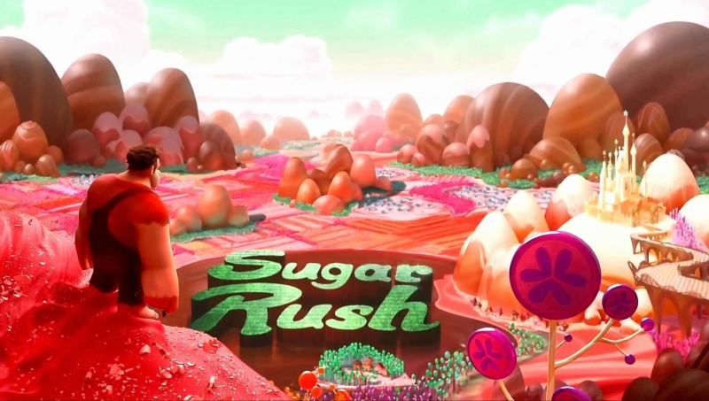 sugar rush team wreck it ralph