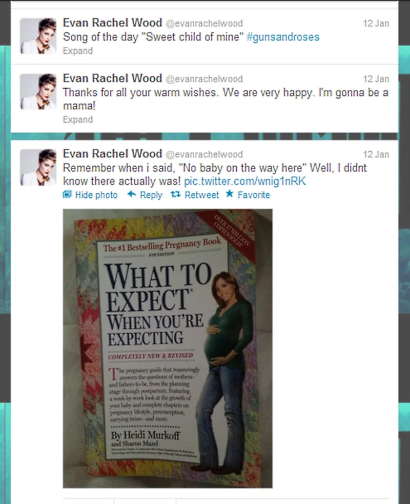 Evan Rachel Wood Pregnant