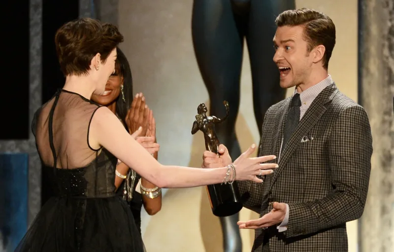 SAG Awards Anne Hathaway Justin Timberlake