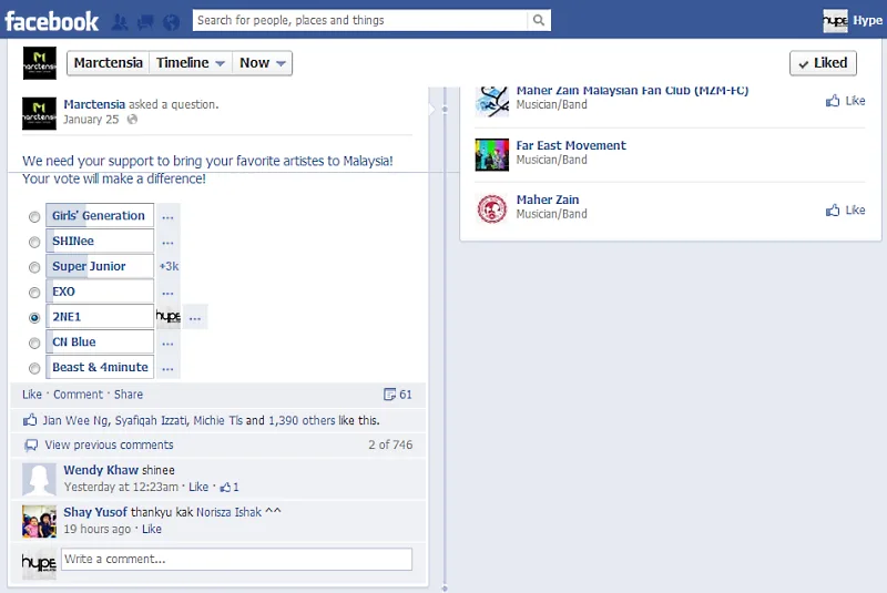 2013 Asia Super Showcase Malaysia Marctensia Poll