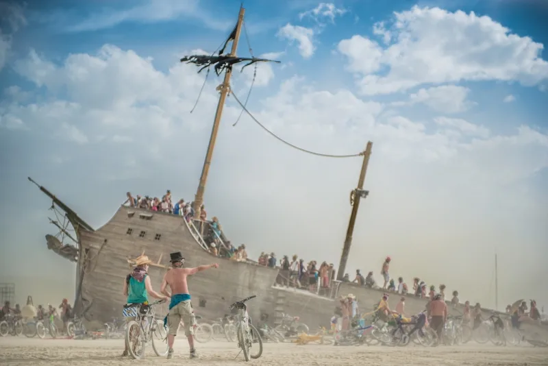 Patrick J Adams ALa Llorona Black Rock City 2012