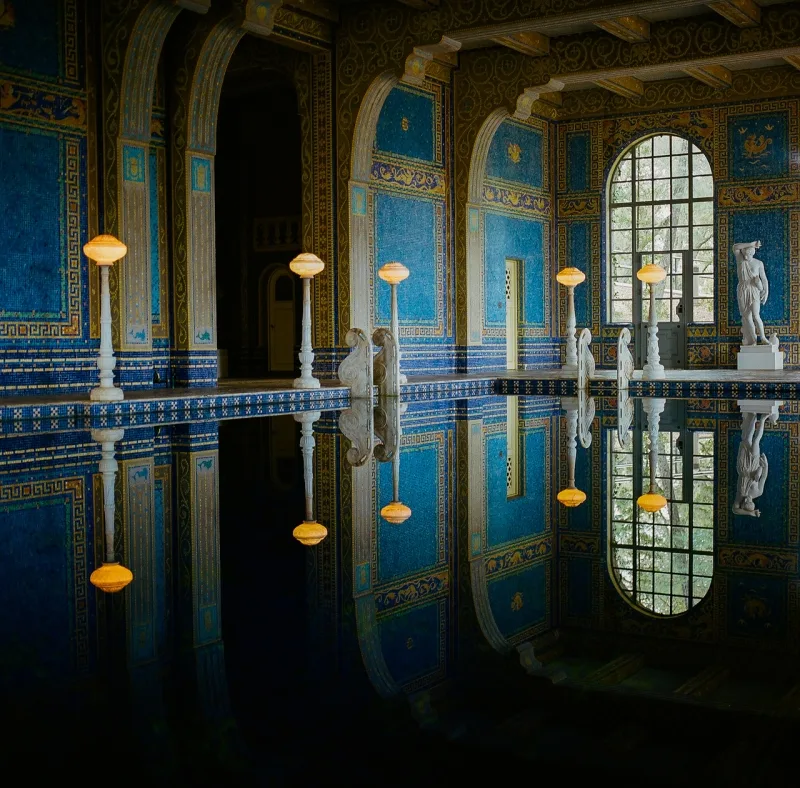 Patrick J Adams Roman Pool Hearst Castle 2012