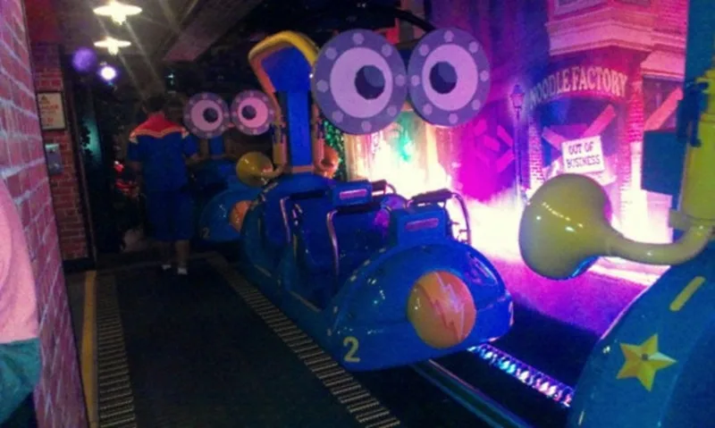 Universal Studios Singapore Sesame Street Ride Spaghetti Space Chase