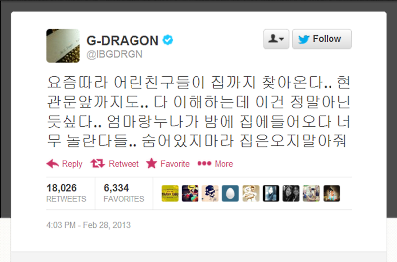 G-Dragon Sasaeng