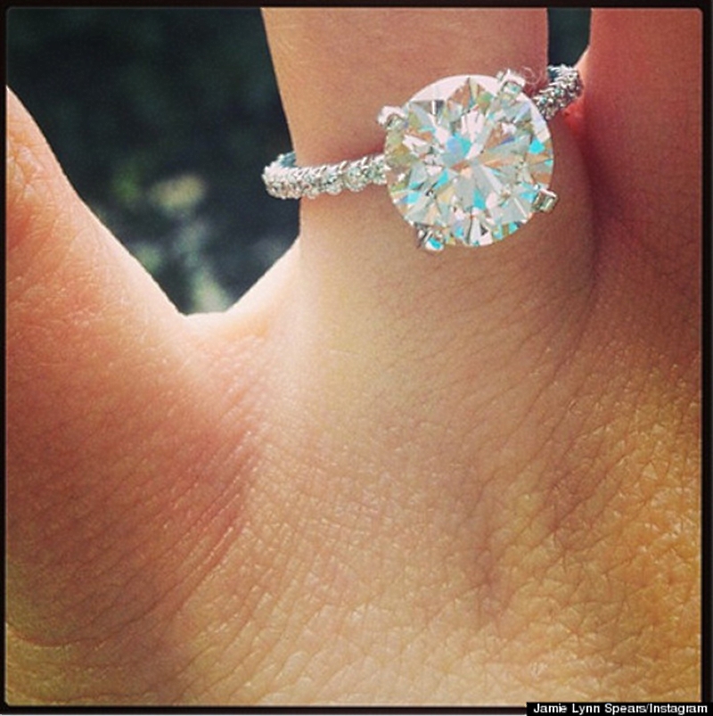 Jamie Lynn Spears Engagement Ring