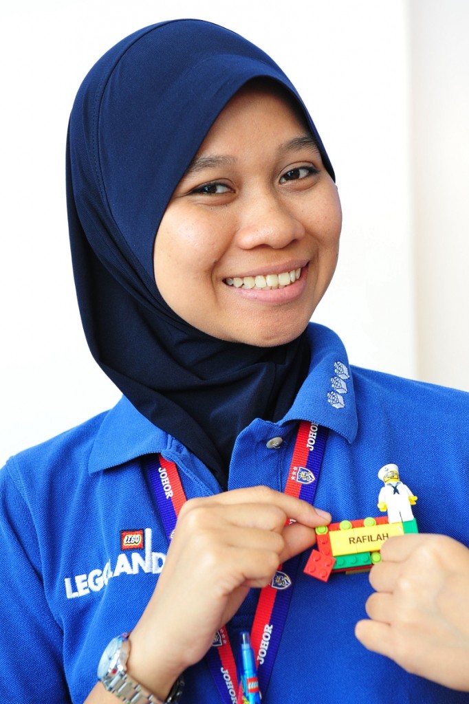 LEGOLAND Model Citizen with name badge and minifigure