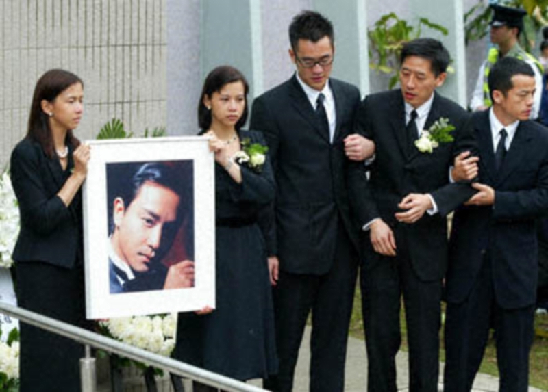 Leslie Cheung Funeral