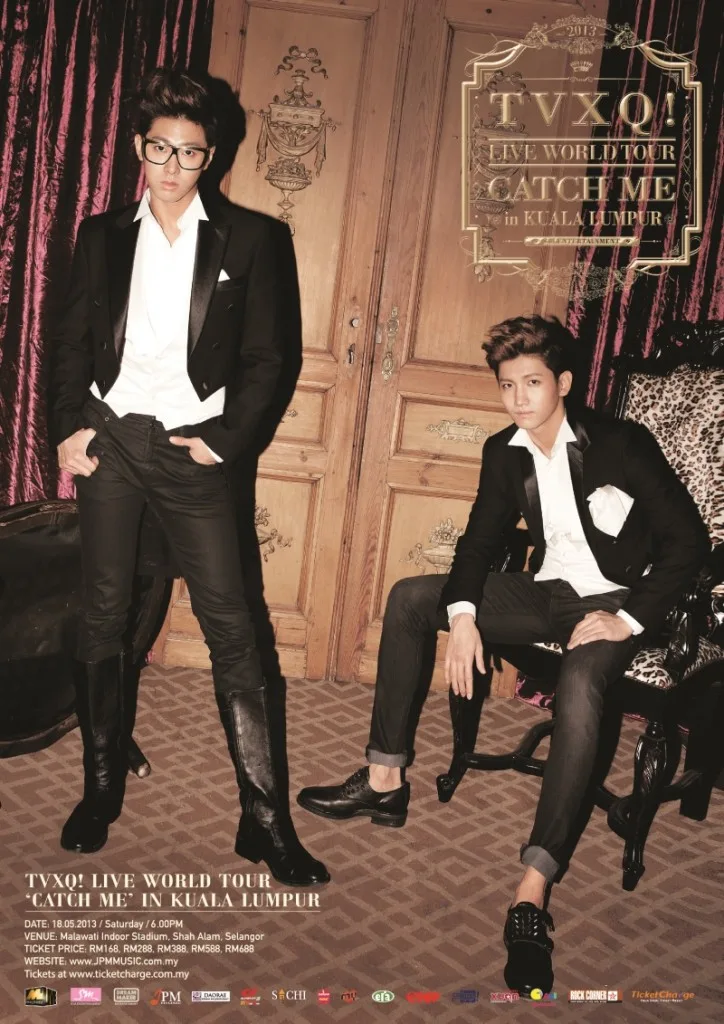 TVXQ Live in Malaysia Catch Me Tour 2013