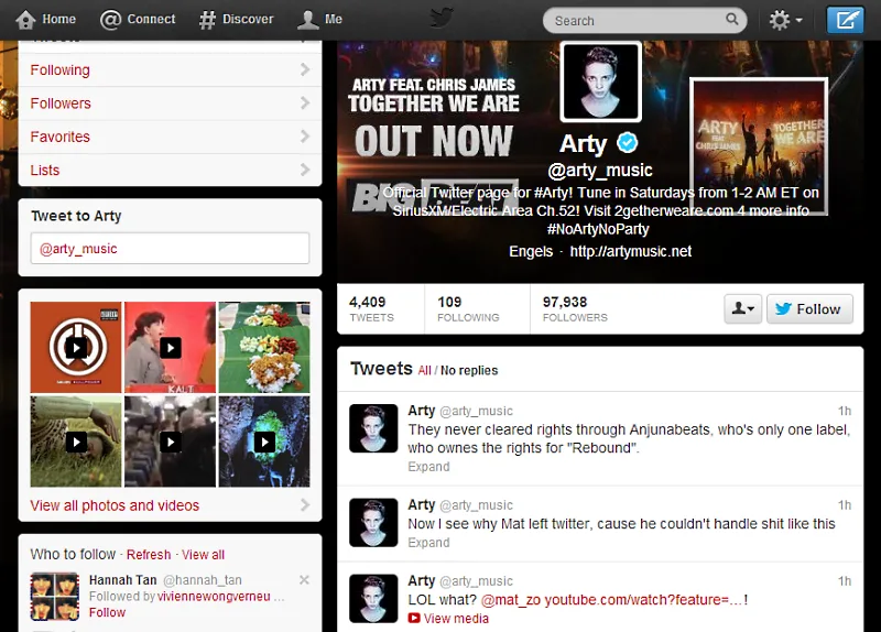 Arty Mat Zo Rebound will.i.am Let's Go