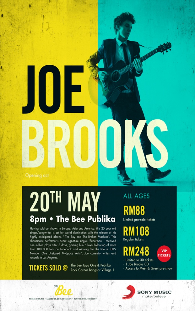 Joe Brooks The Bee Malaysia