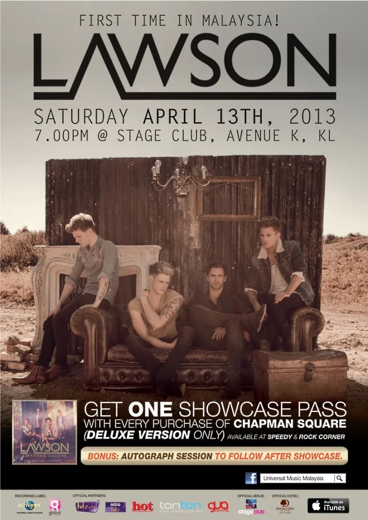Lawson Live in Malaysia_Poster Keyart