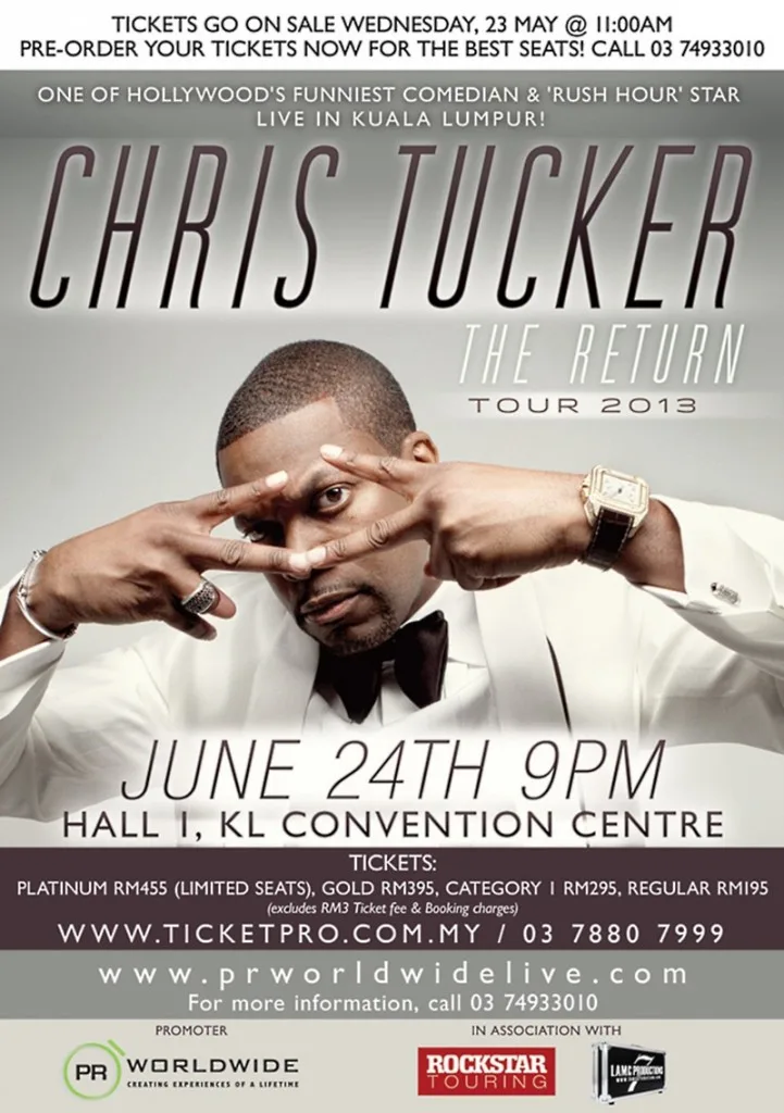 Chris Tucker Malaysia