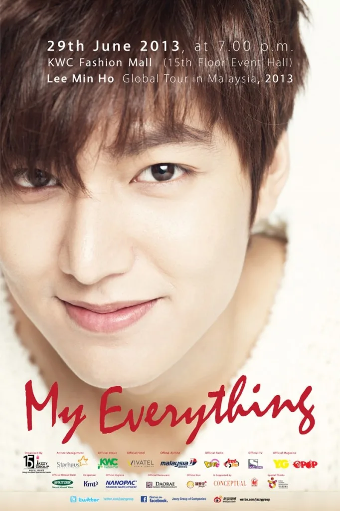 Lee Min Ho Global Tour Malaysia 2013