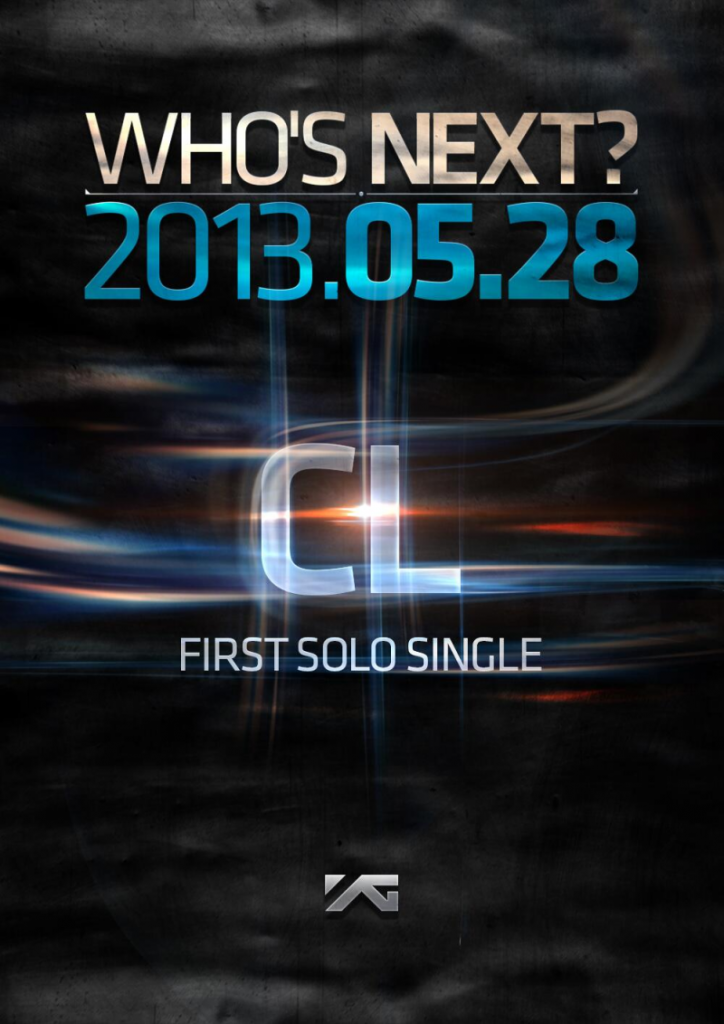 Who's Next CL First Solo Single YG Entertainment