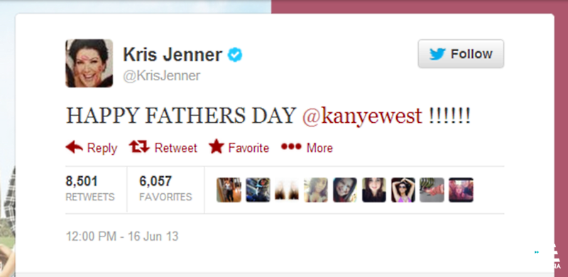Kris Jenner Kanye West Twitter