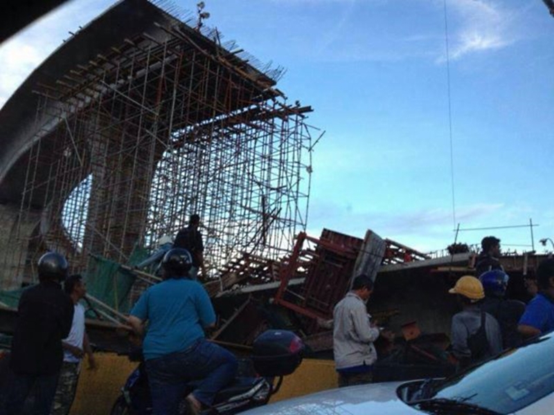 Penang Bridge Ramp Collapse