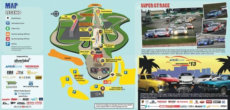 Super GT 2013 Map