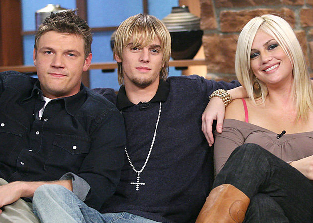 Nick, Aaron and Leslie Carter - three out of the five siblings who struggled with addiction