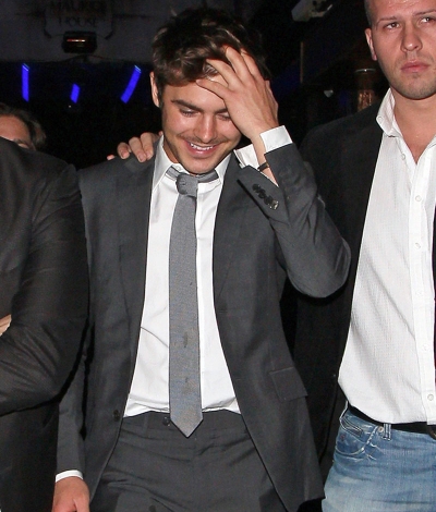 Zac Efron seen drunk after his high profile night out in 2011