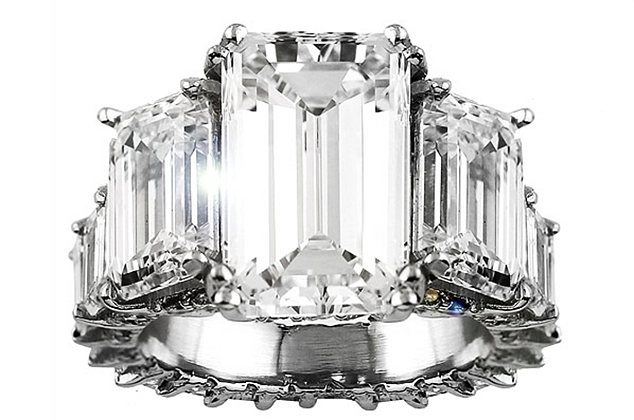 Ciara's gorgeous 15-carat engagement ring!