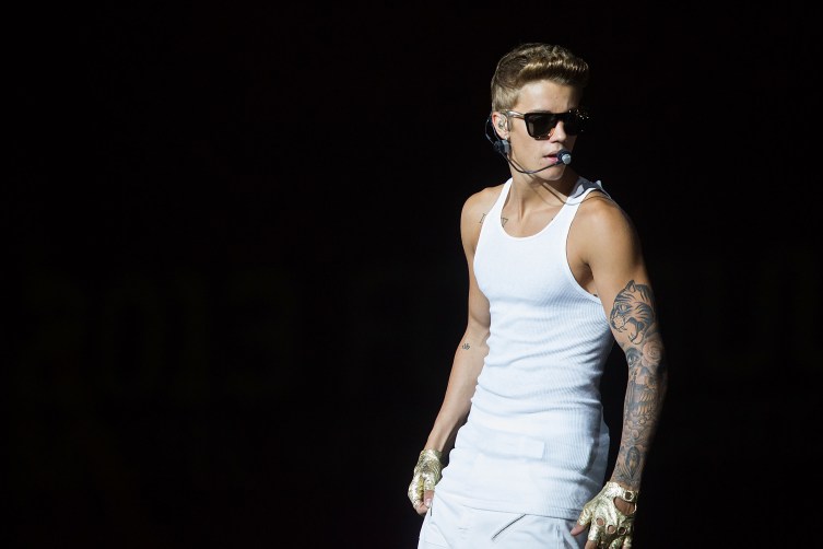 Justin Bieber Performs Live At The F1 Closing Party