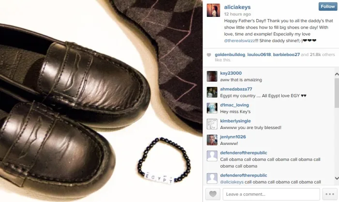 Father's Day Alicia Keys