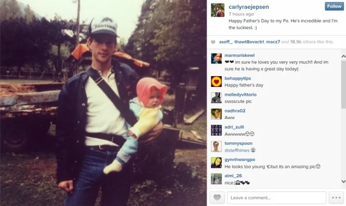 Father's Day Carly Rae Jepsen