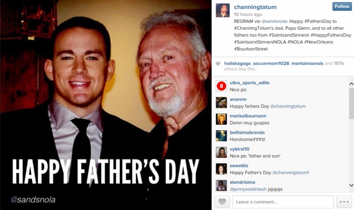 Father's Day Channing Tatum