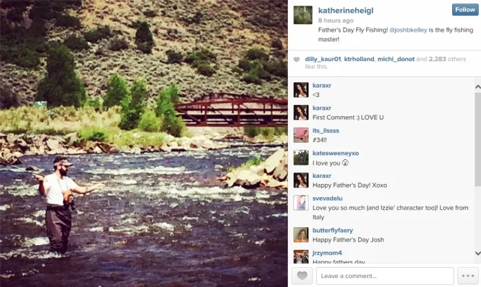 Father's Day Katherine Heigl