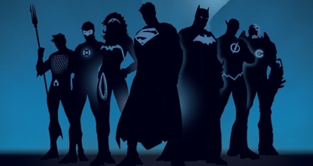 Justice League Silhouettes